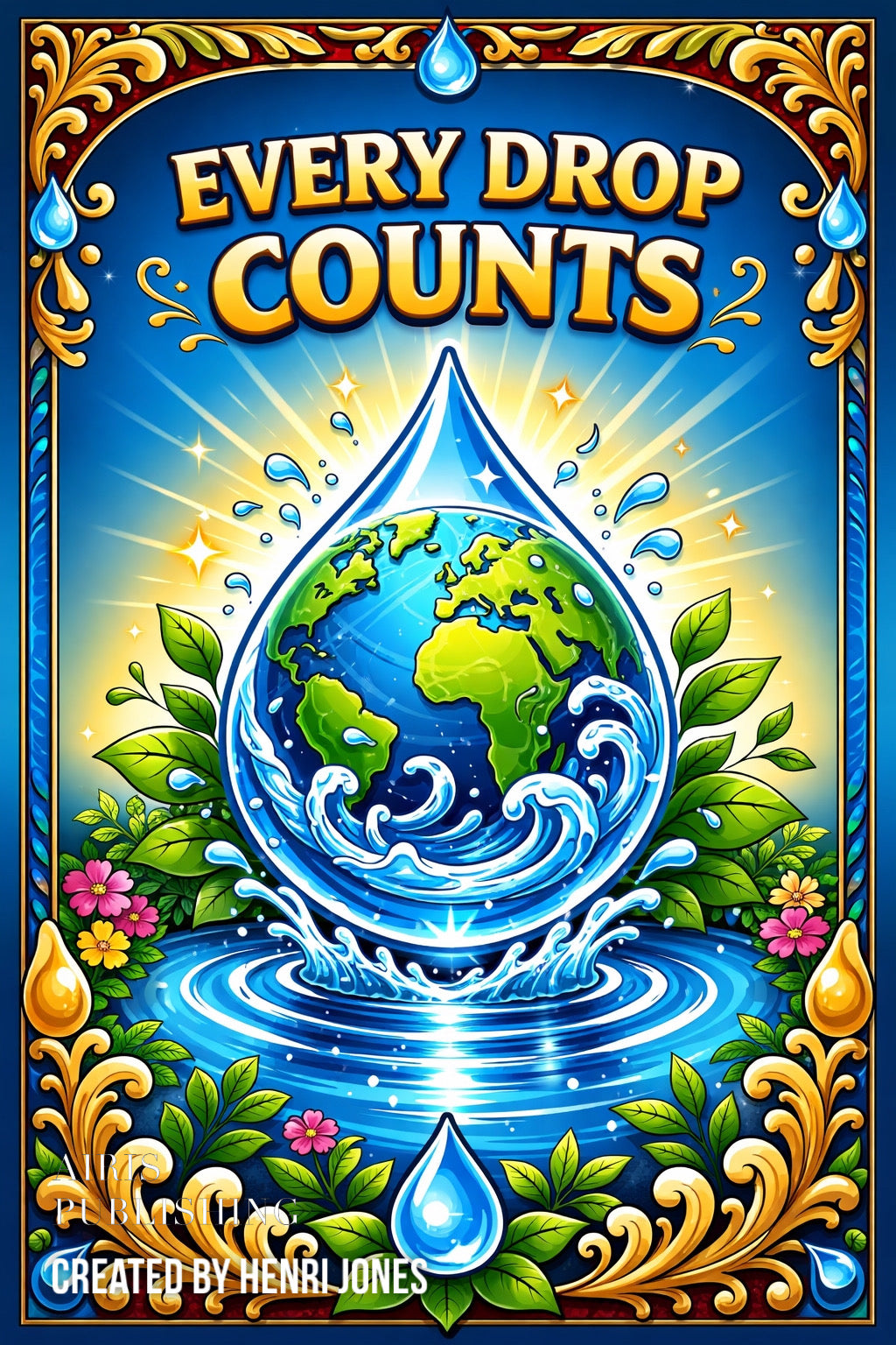 Water Is Life Coloring Book