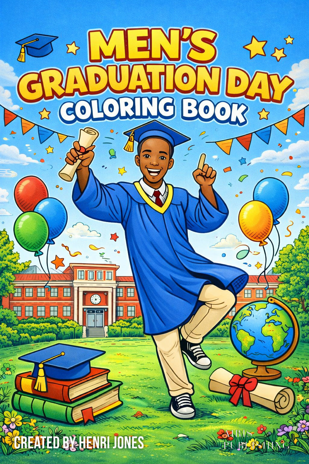 Men’s Graduation Coloring Book (Digital)