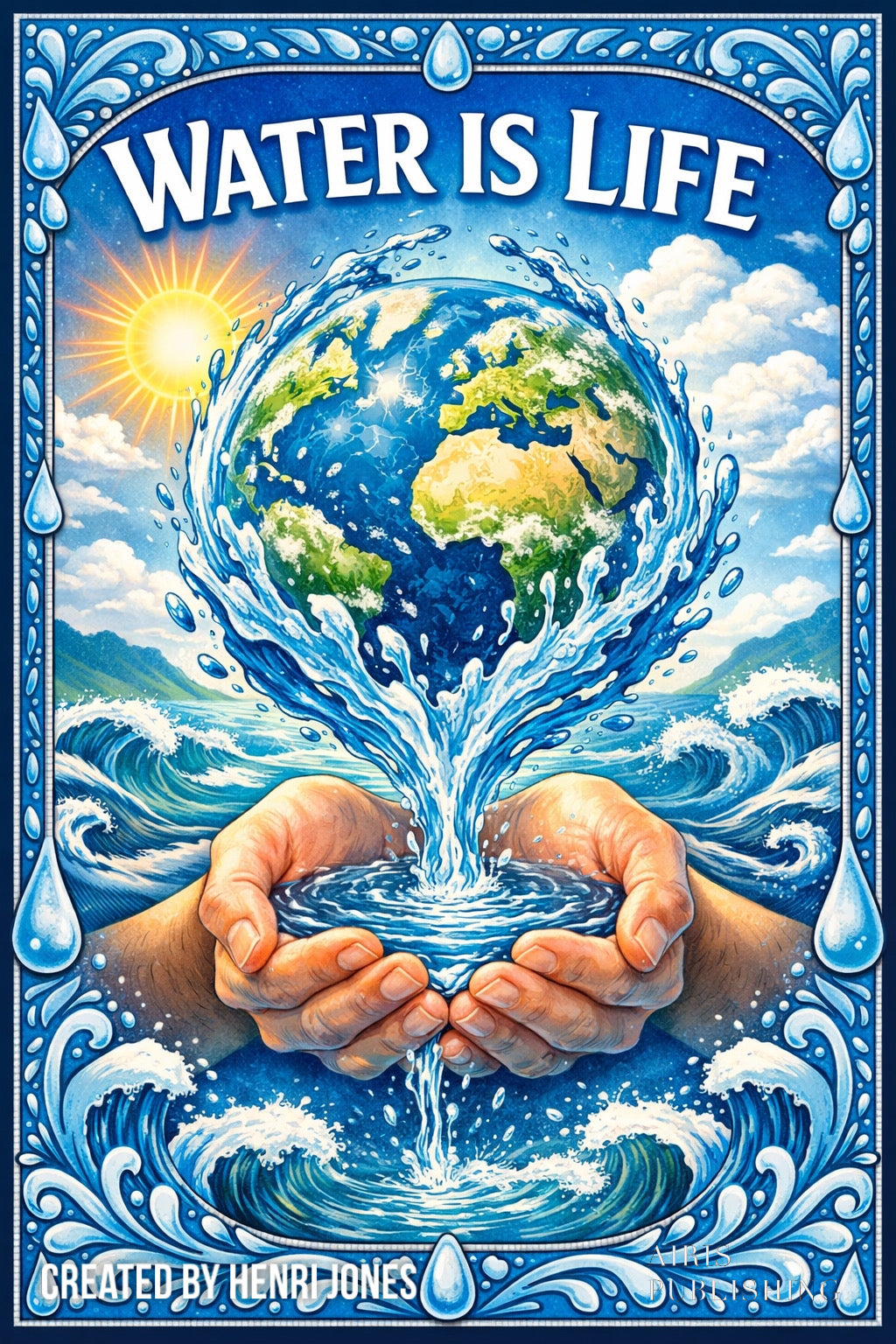 Water Is Life Coloring Book
