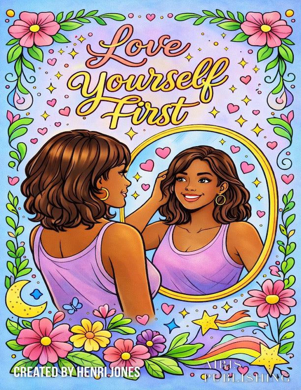 Love Yourself First Coloring Book (Digital)
