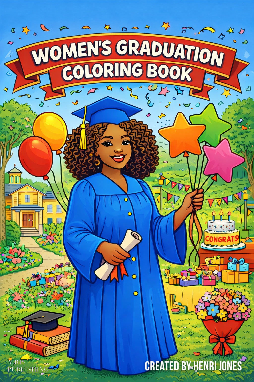 Women’s Graduation Day Coloring Book