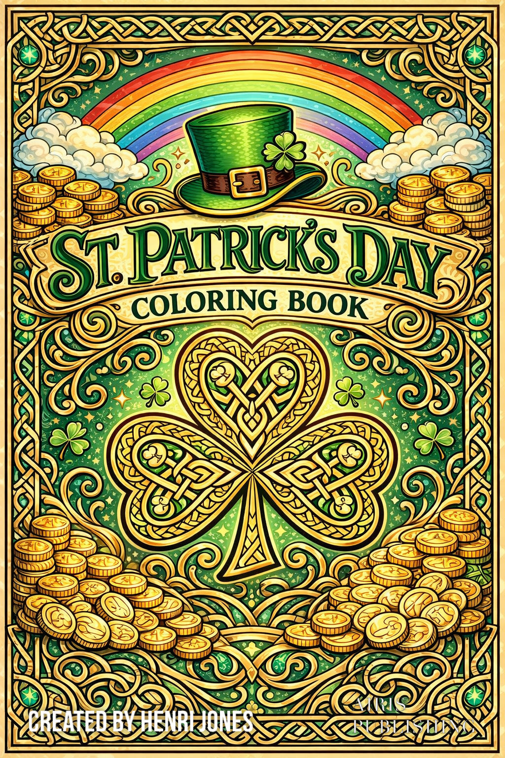Happy St. Patrick’s Day Coloring Book