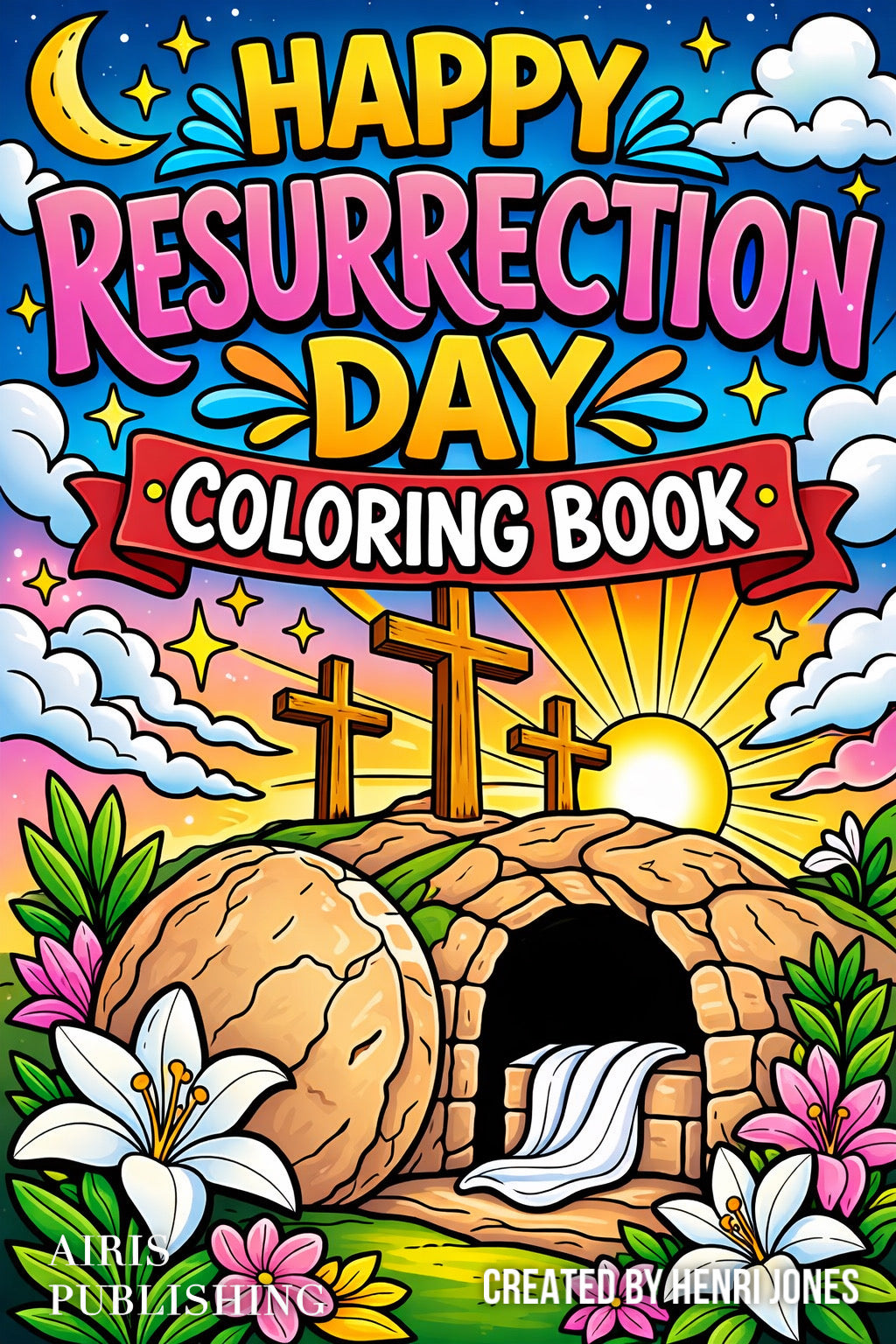 Happy Resurrection Day Coloring Book